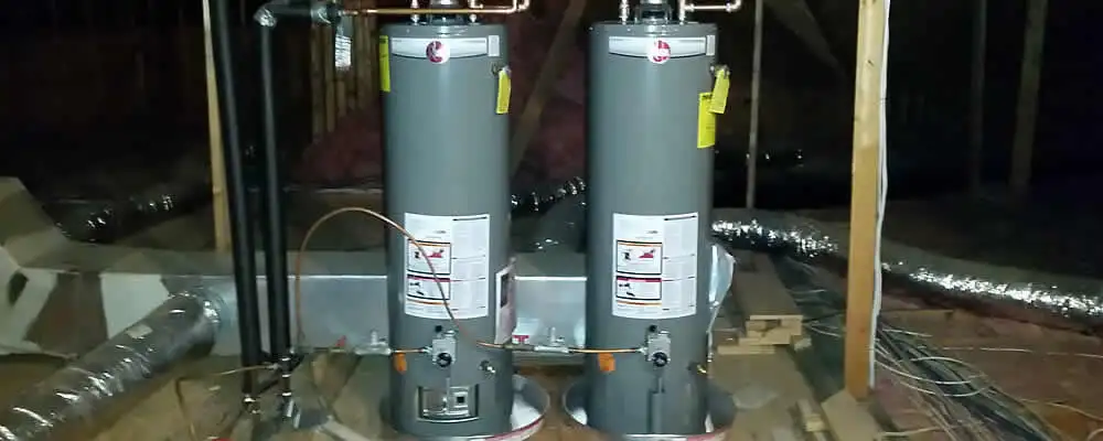 Tankless water heater installation for home hot water in Modesto, CA